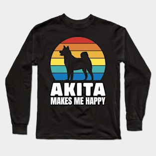 Dog Akita Long Sleeve T-Shirt